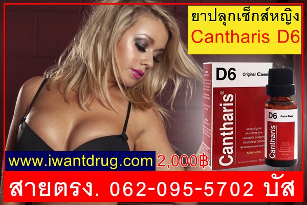ยาปลุกเซ็กส์หญิง ยาปลุกsex Cantharis D6 