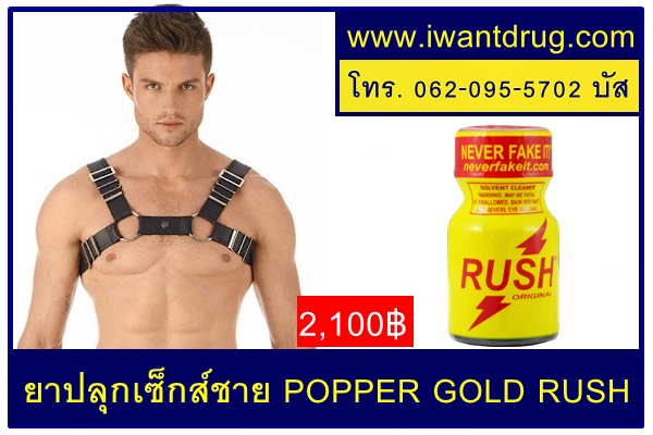 ยาปลุกเซ็กส์ชาย POPPER GOLD RUSH